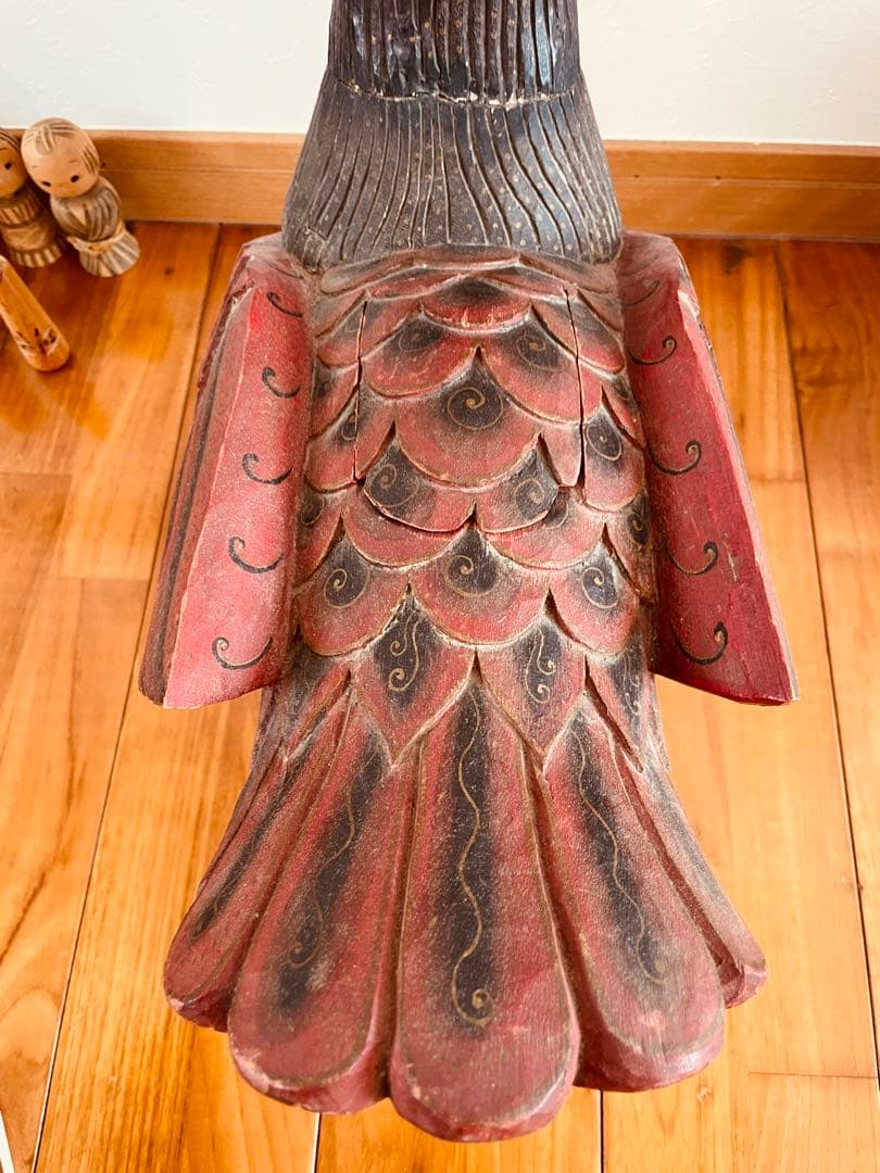 貴重！インドネシアガルーダ 職人手作りヴィンテージ