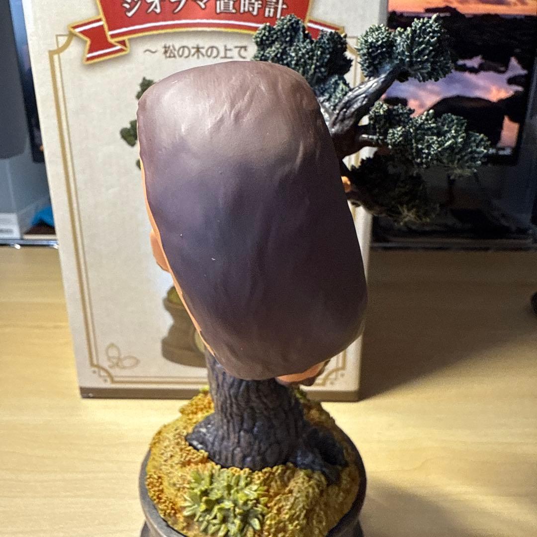 となりのトトロ ジオラマ置時計 松の木の上で トトロ30周年記念