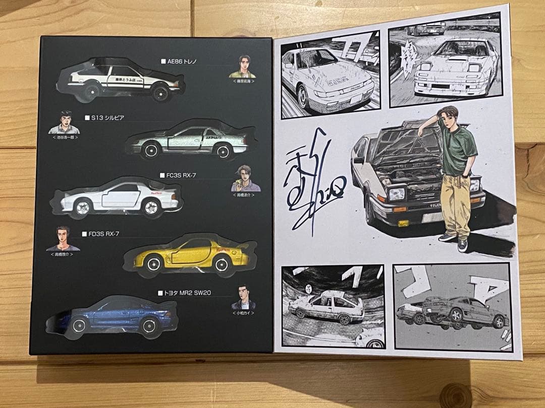 頭文字D 30周年 限定 ミニカーセット(トミカ、TGR collection)