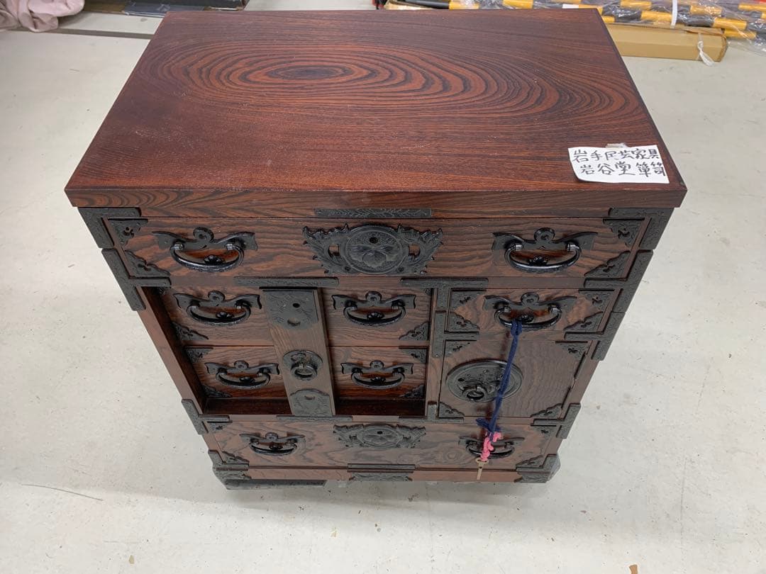 岩谷堂箪笥 小タンス 飾り棚 伝統工芸 アンティーク家具 古民具 古道具