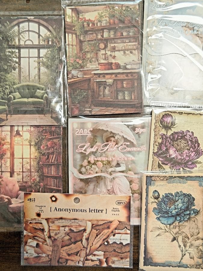 【まる】お裾分けファイル＆大量海外紙物素材Ⅰ＆Ⅱ