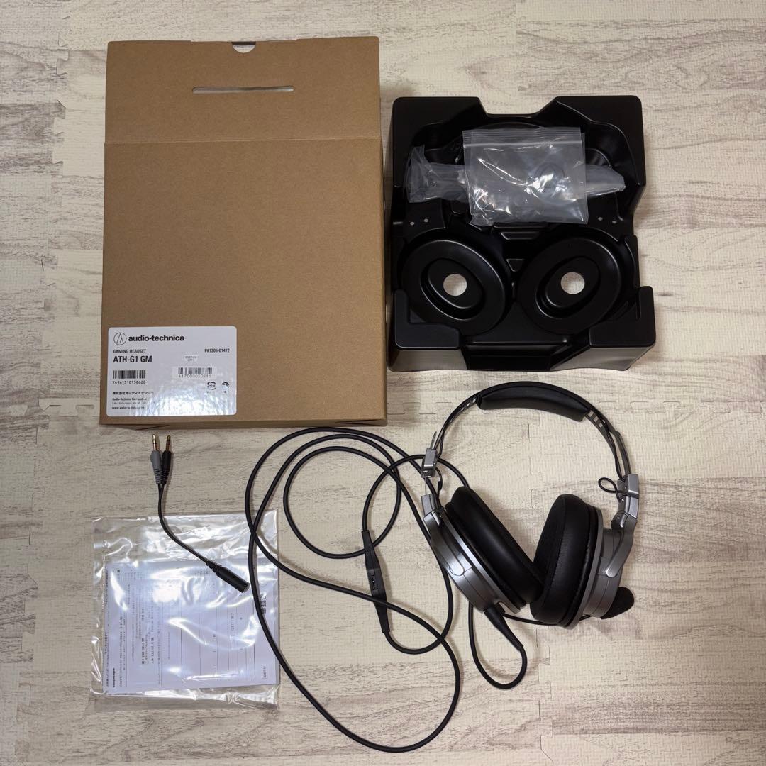 audio-technica　ゲーミングヘッドセット　ATH-G1 GM
