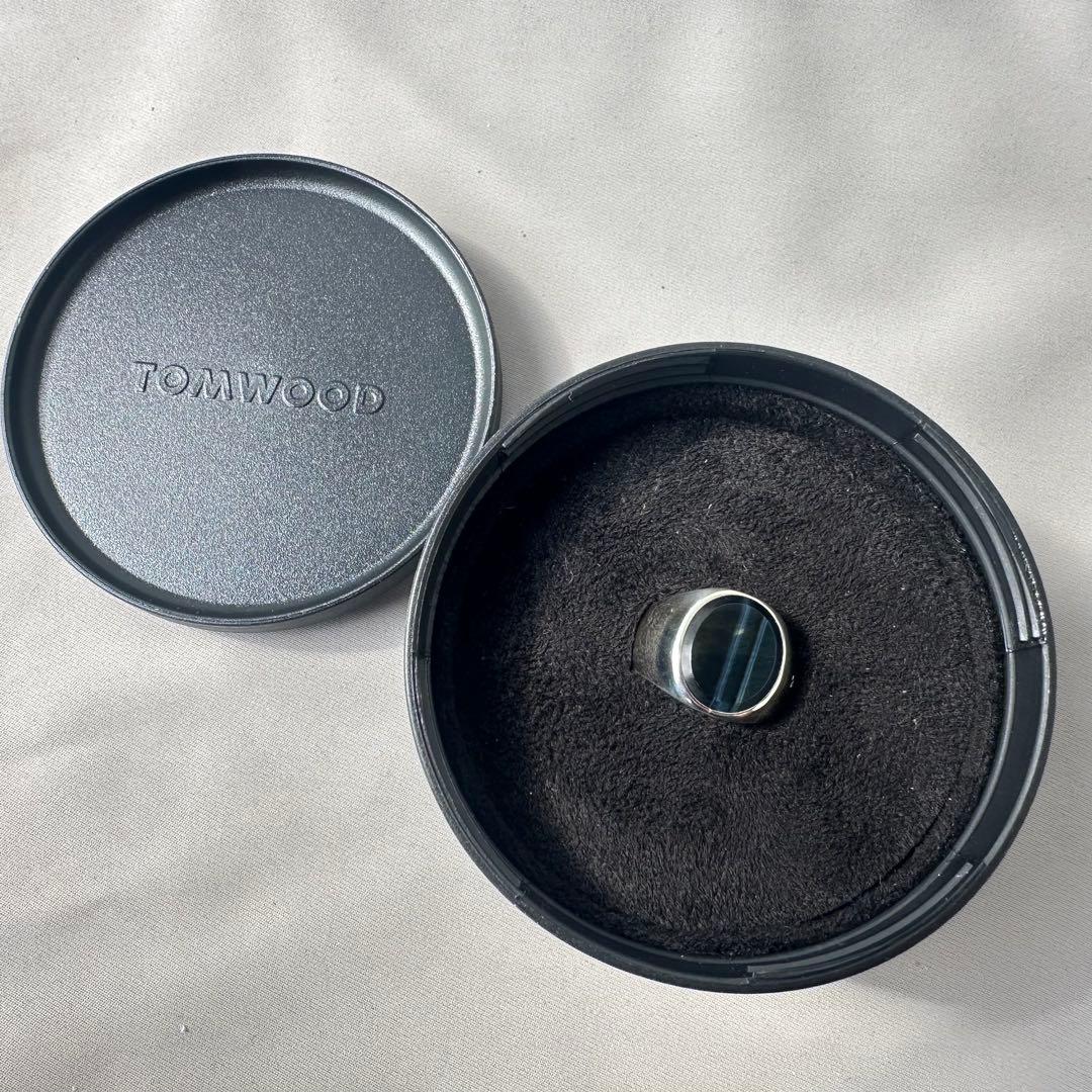 【極美品・人気の60size】Oval Blue Hawk Eye Ring