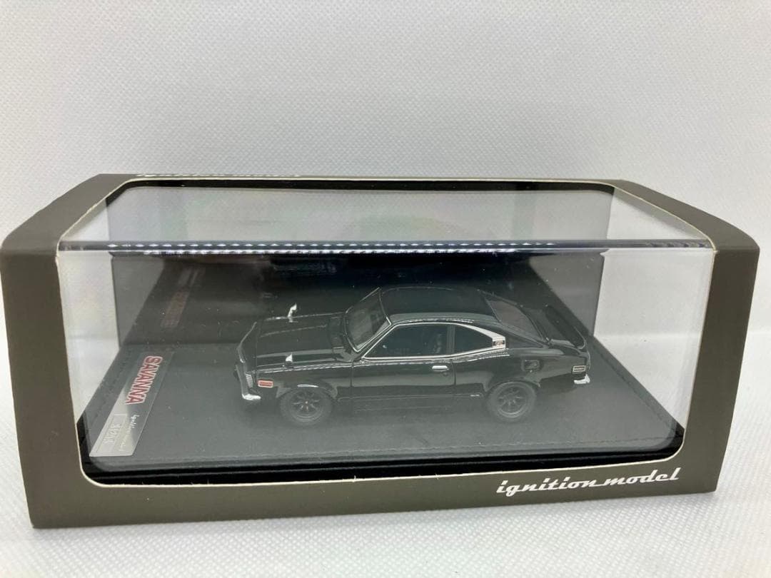 ★1/43★マツダ サバンナ RX3★S124A★ブラック★RSワタナベ★