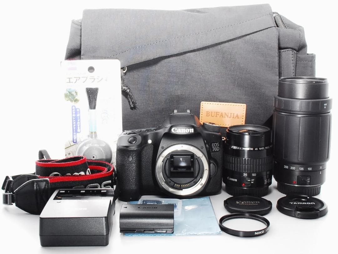 【最大2700円引】Canon EOS 70D✨一眼レフカメラ スマホ転送