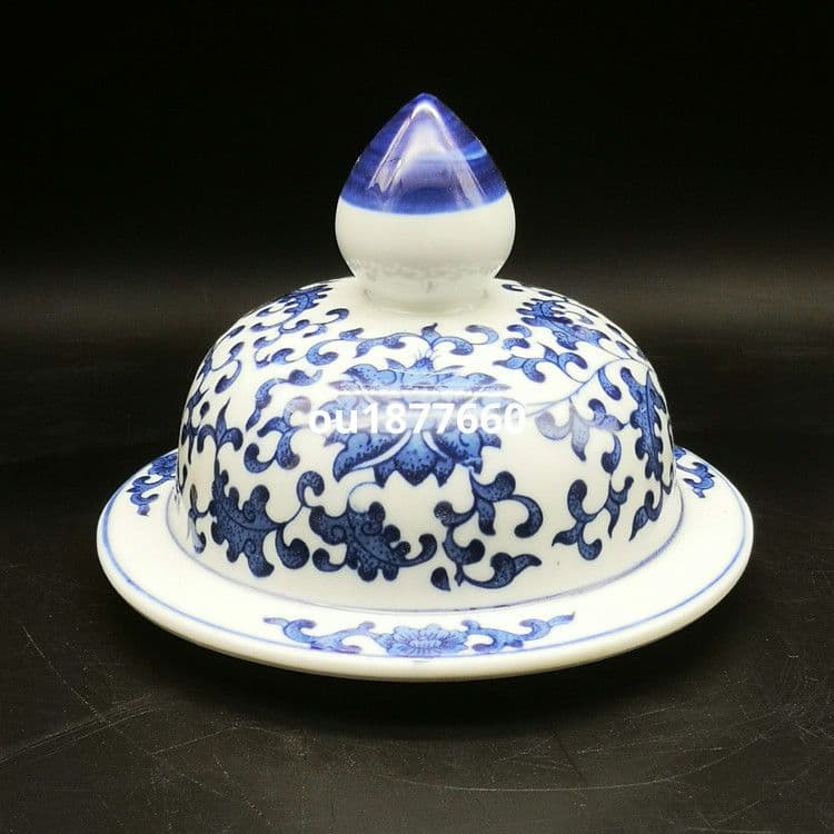 青花龍紋将軍壺 景徳鎮 陶磁器 装飾品 現代工芸品 美術品 置物