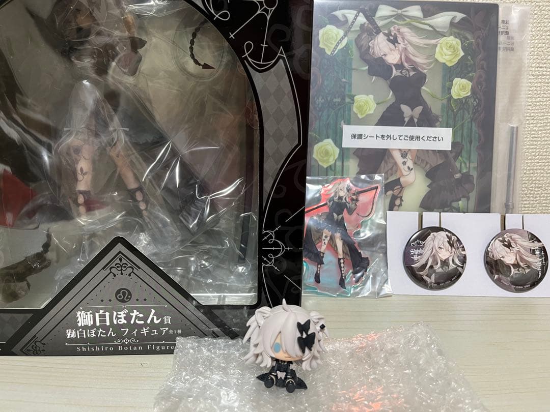 ホロライブ　獅白ぼたん　フィギュア
