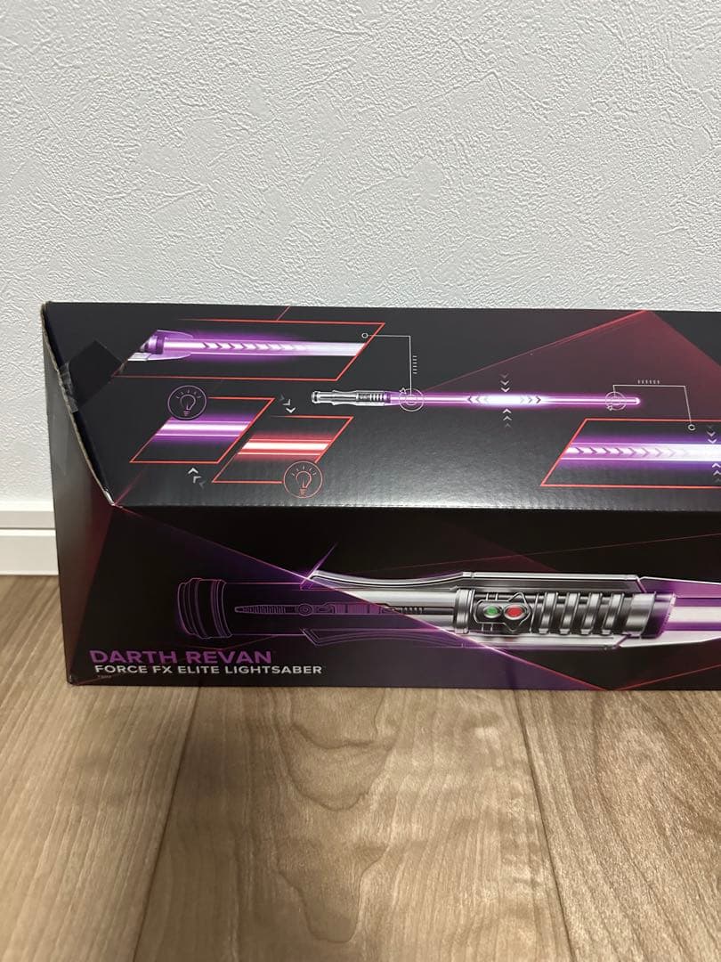 スター・ウォーズＢＬＡＣＫシリーズフォースＦＸライトセーバー　ダース・レヴァン
