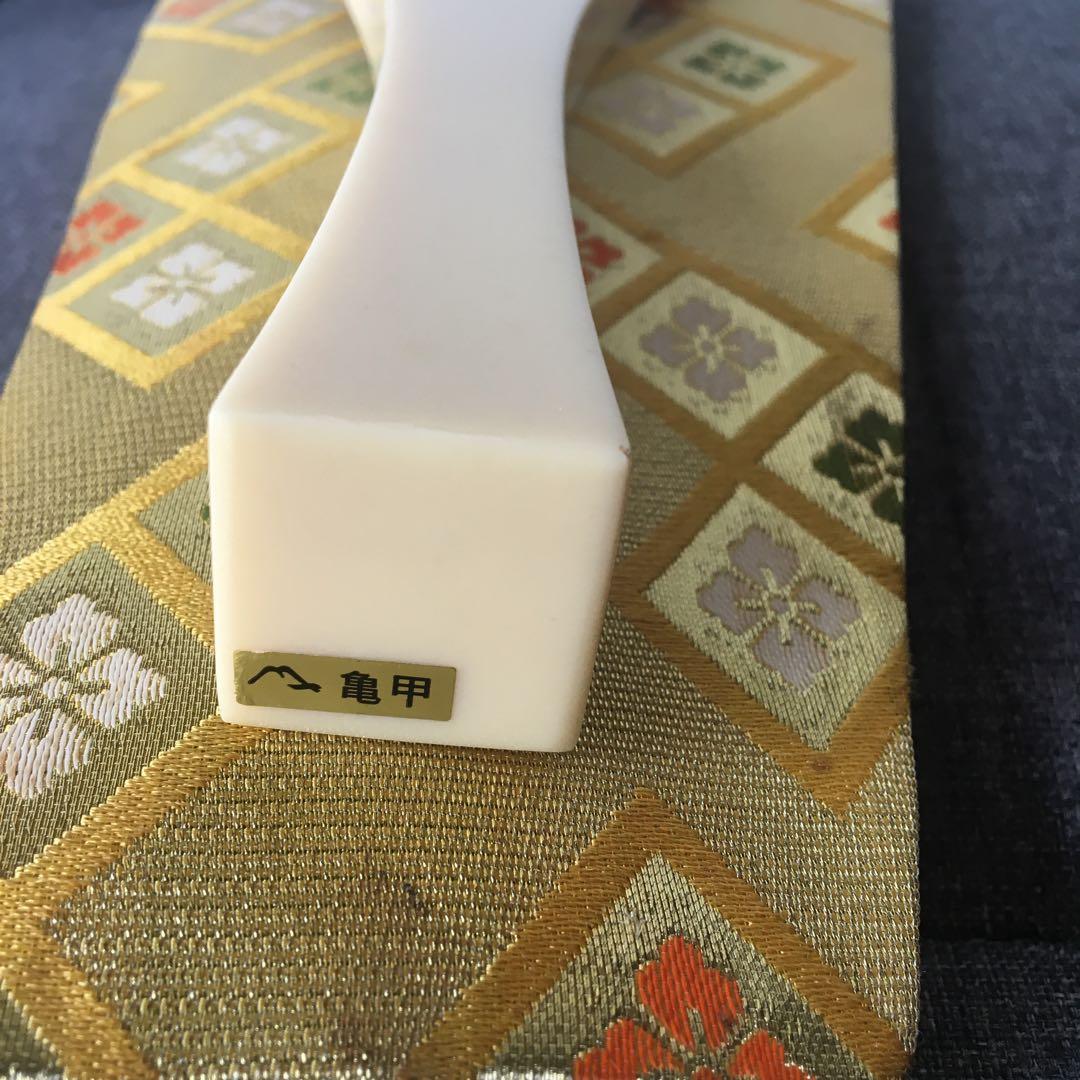 お買い得　2本セット　亀甲製 津軽三味線 三味線 鼈甲撥 バチ　べっ甲