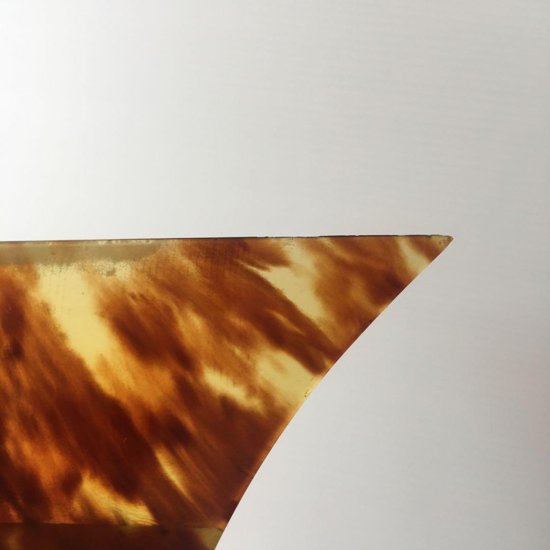 お買い得　2本セット　亀甲製 津軽三味線 三味線 鼈甲撥 バチ　べっ甲