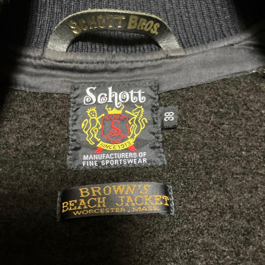 ショット×ブラウンズビーチ　フルカウント　ファラオコート　38 美品