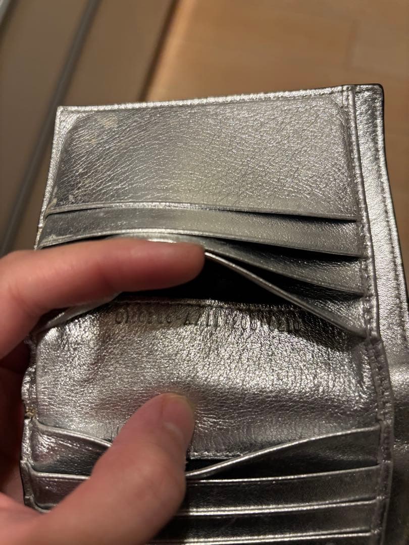 Fendi FFロゴ二つ折り財布 ブラウン/ブラック