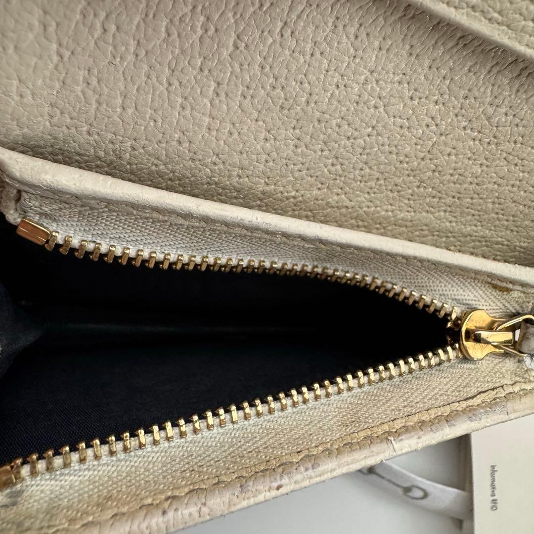 【極上美品】 GUCCI グッチ シェリーライン 2つ折り 財布 オフィディア