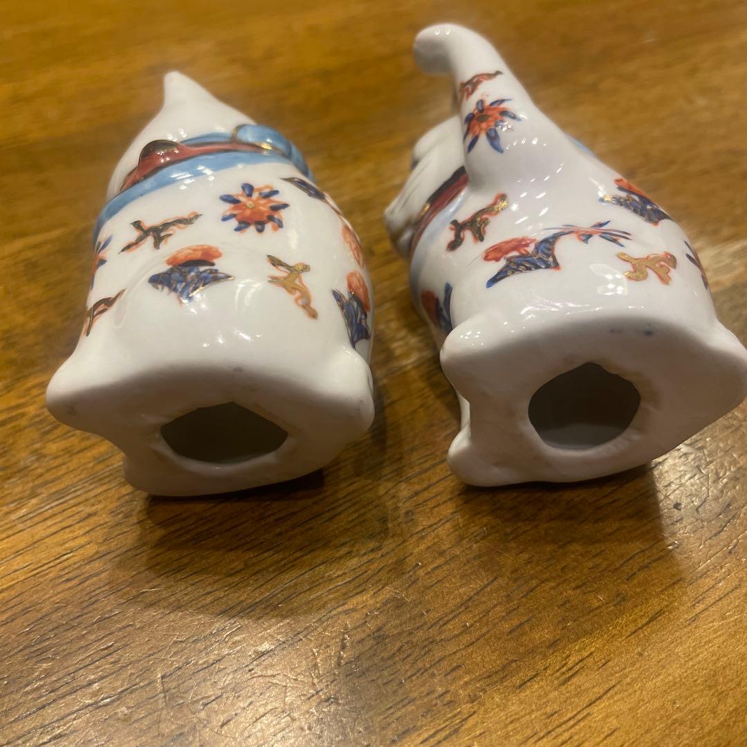 招き猫 置き物 縁起物 2個セット