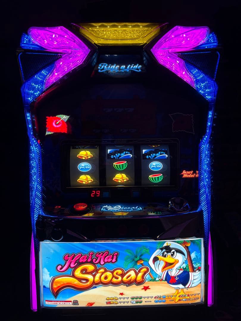 送料込み パチスロ パイオニア ハイハイシオサイ2 不要機付