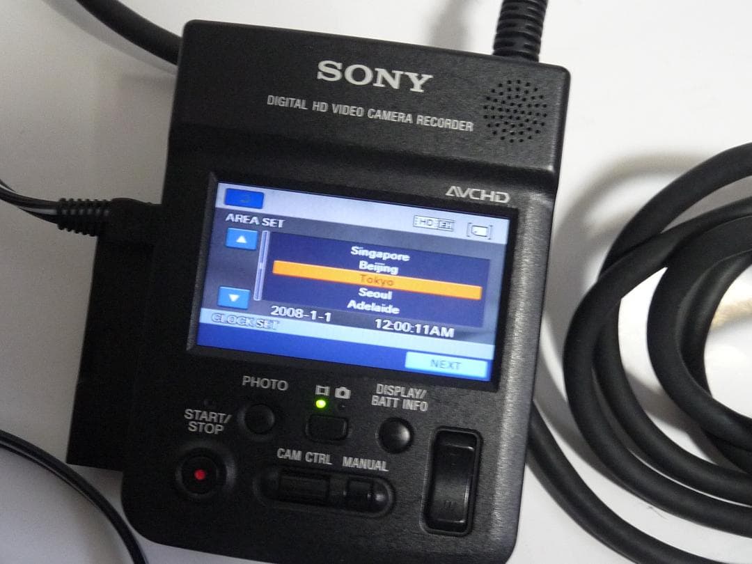 SONY HXR-MC1　デジタルHDビデオカメラ