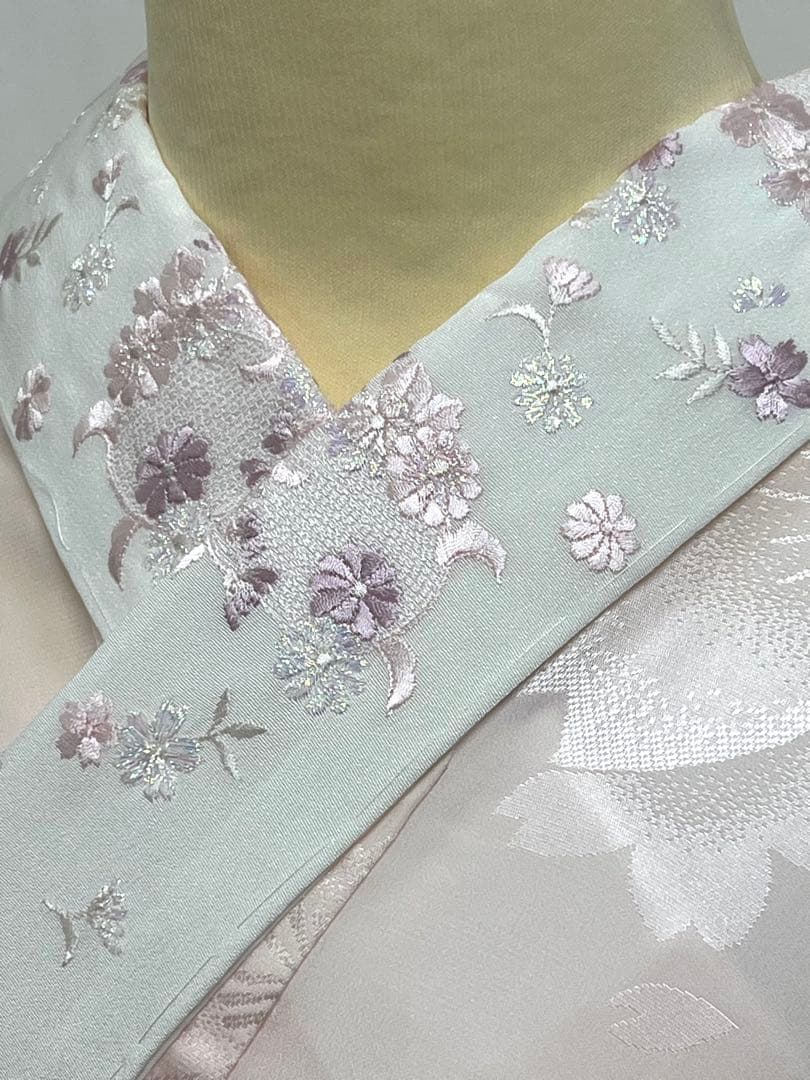 振り袖　フルセット　別誂長襦袢　成人式　刺繍入り　金彩加工　682