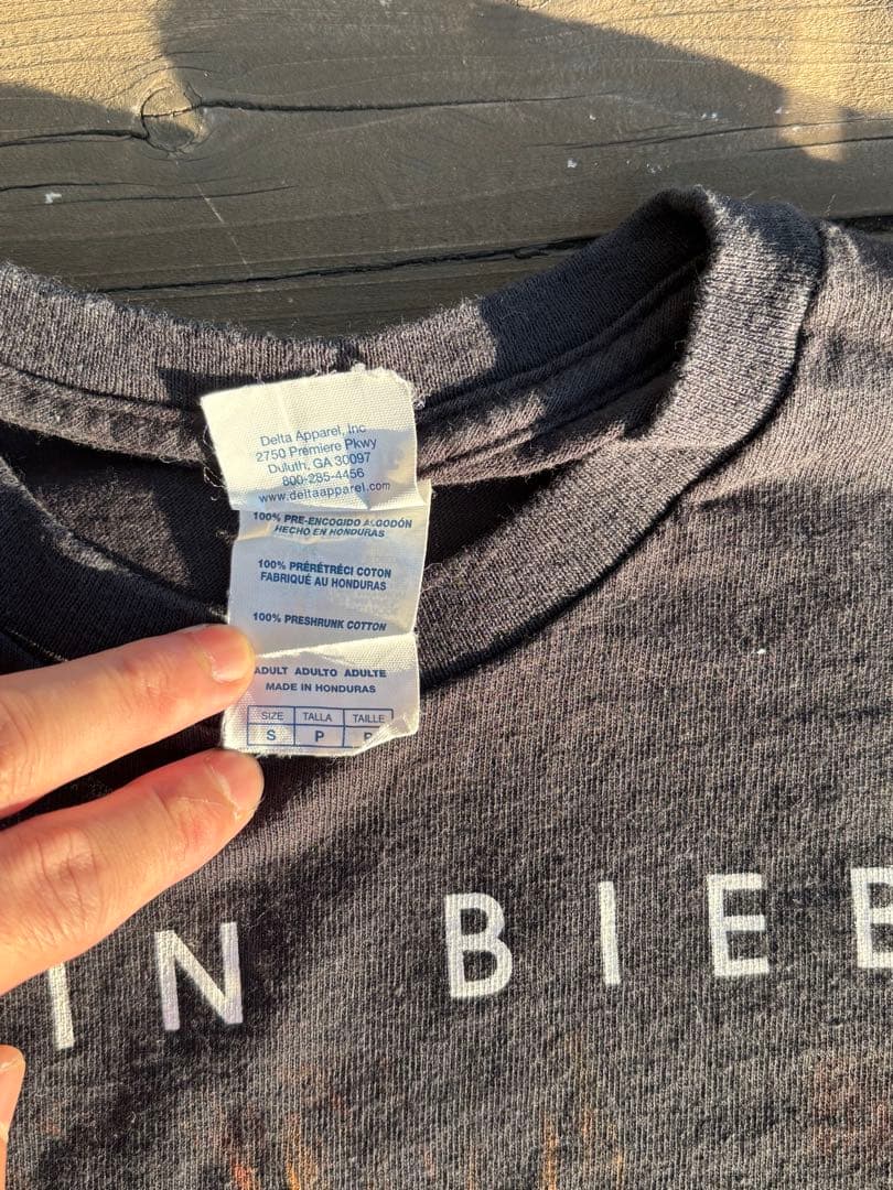 Justin Bieber Believe Tour Tシャツ