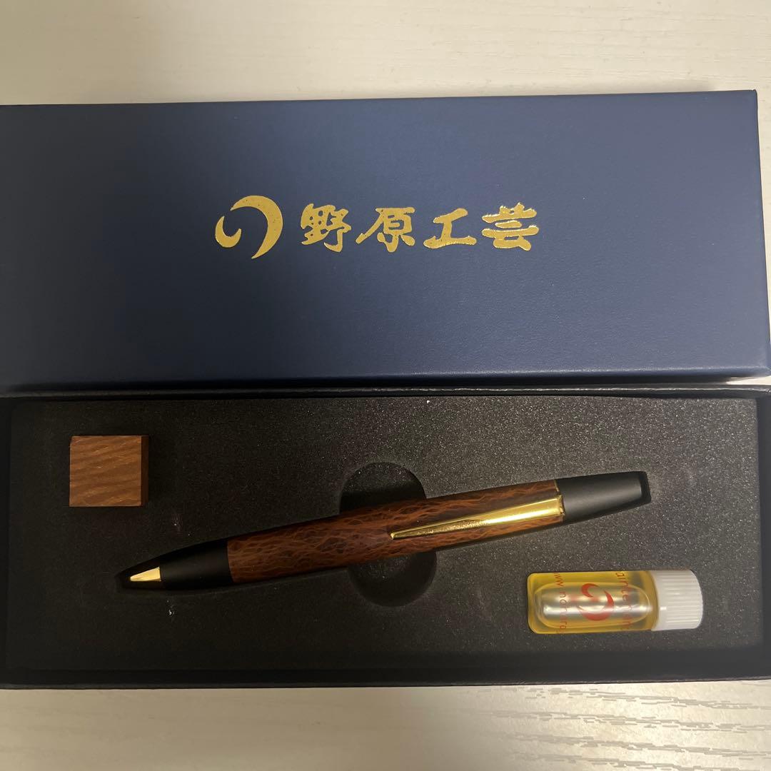 野原工芸　シーオーク　ロータリーボールペン　Red