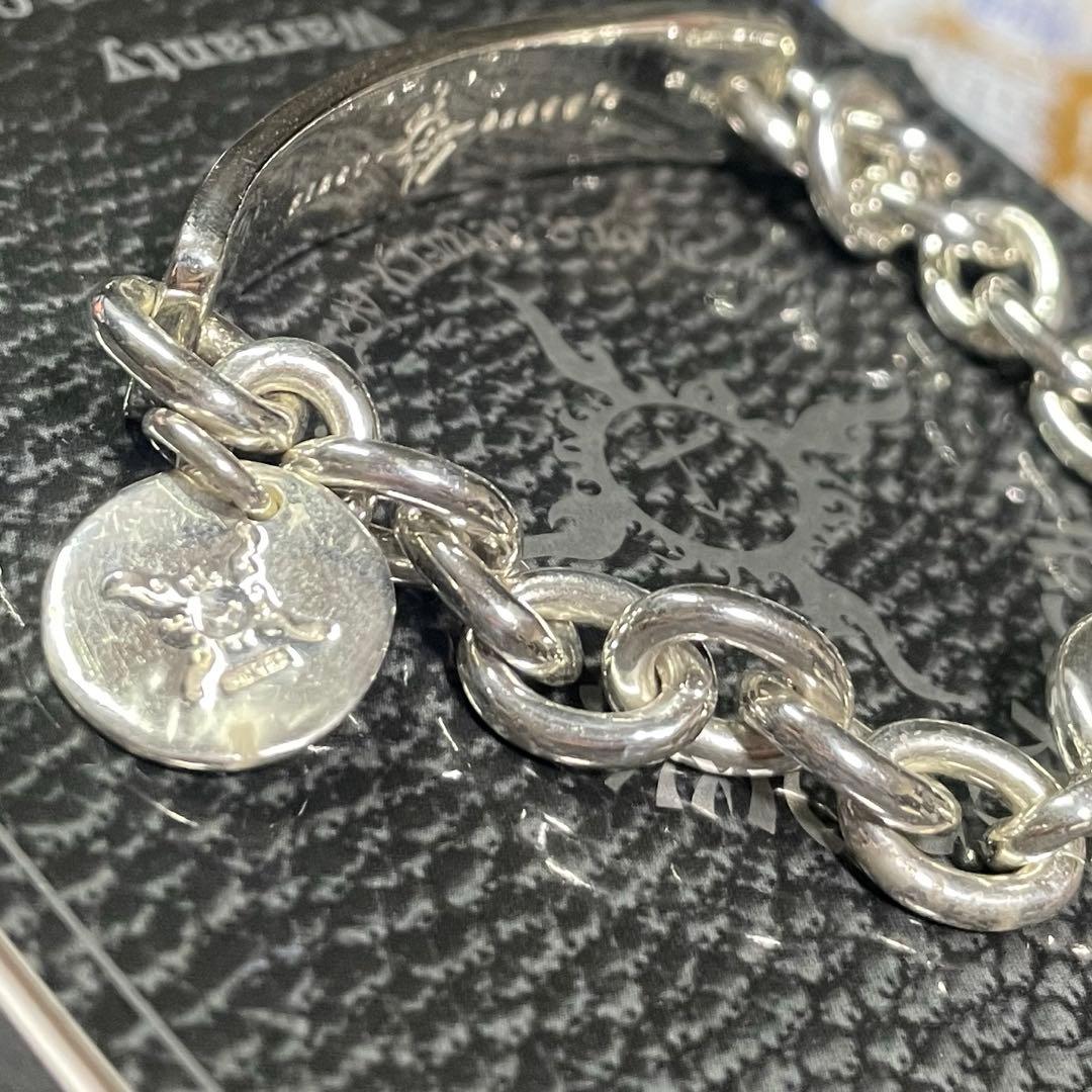 貴重　豪華　ファーストアローズ　チェーン　プレート　k18 ブレスレット 極太