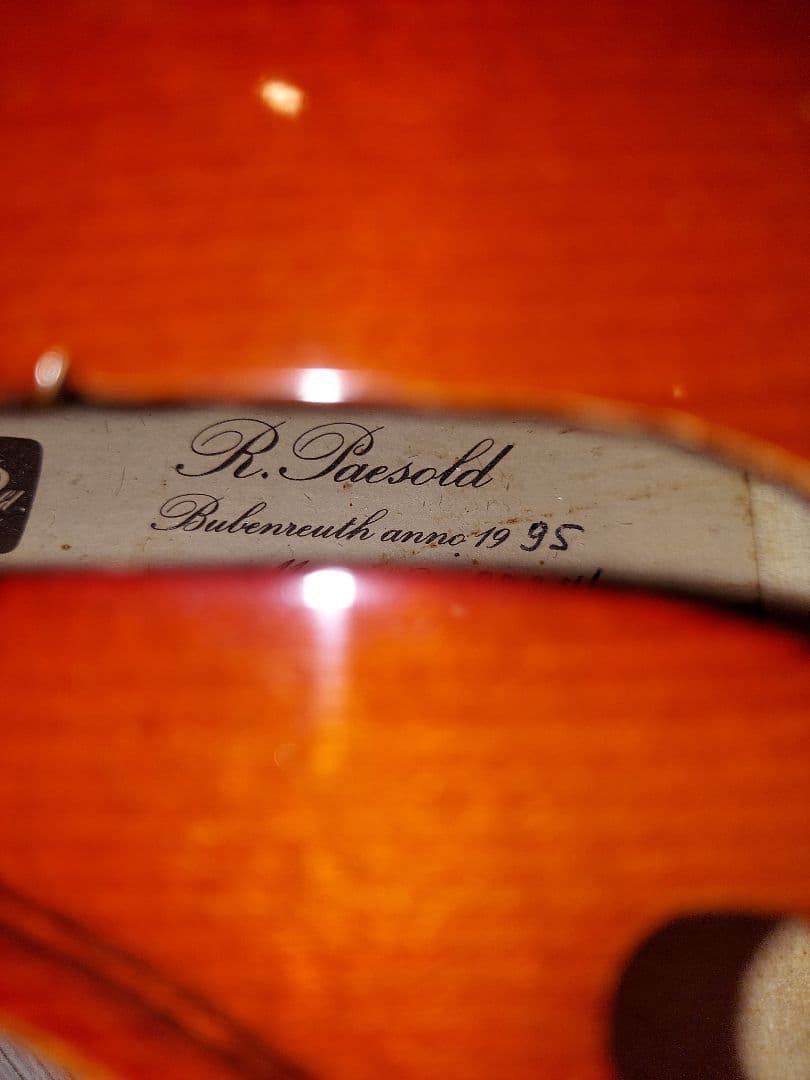 Roderich Paesold 803 4/4 1995 バイオリン セット
