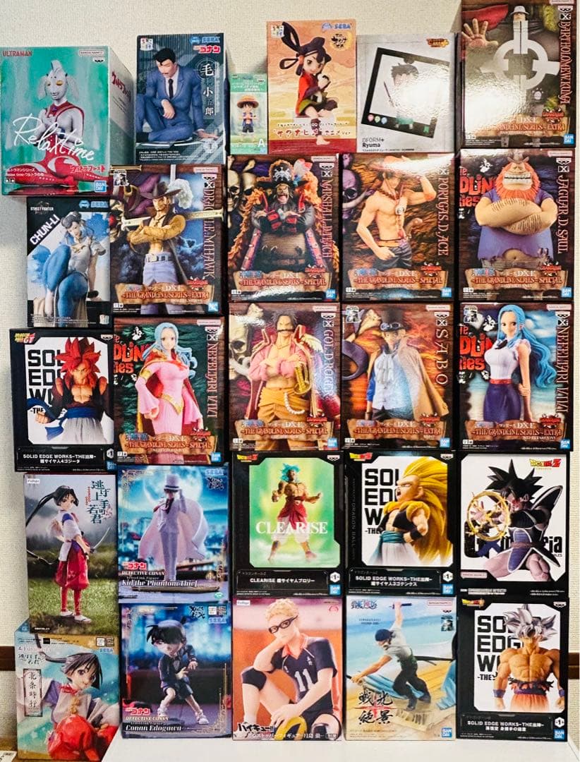 【激安】ジャンプ　ワンピース　ドラゴンボール　フィギュア　まとめ売り　26体