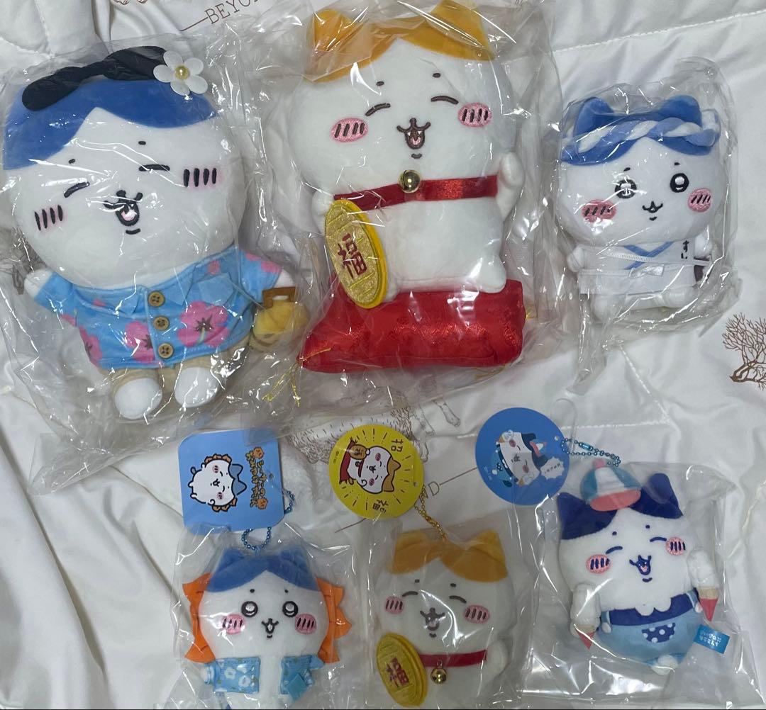 ちいかわ ハチワレ マスコット ぬいぐるみ セット