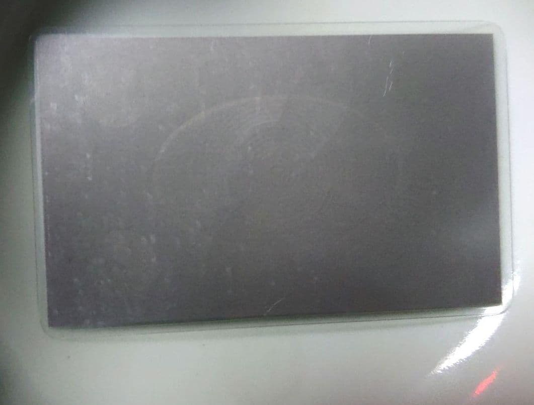 ピシュアトムカード純チタン