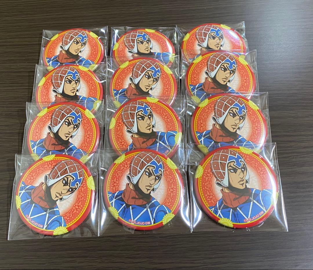 グイード・ミスタ AGF缶バッジ12個 ジョジョの奇妙な冒険 黄金の風 ５部