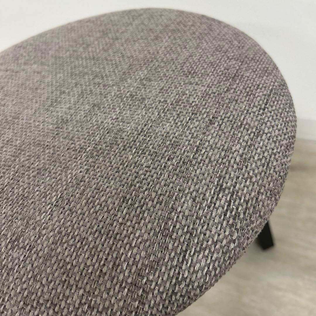 新品☆おしゃれな腰掛け スツール モダンな丸椅子 補助椅子 チェア グレー色