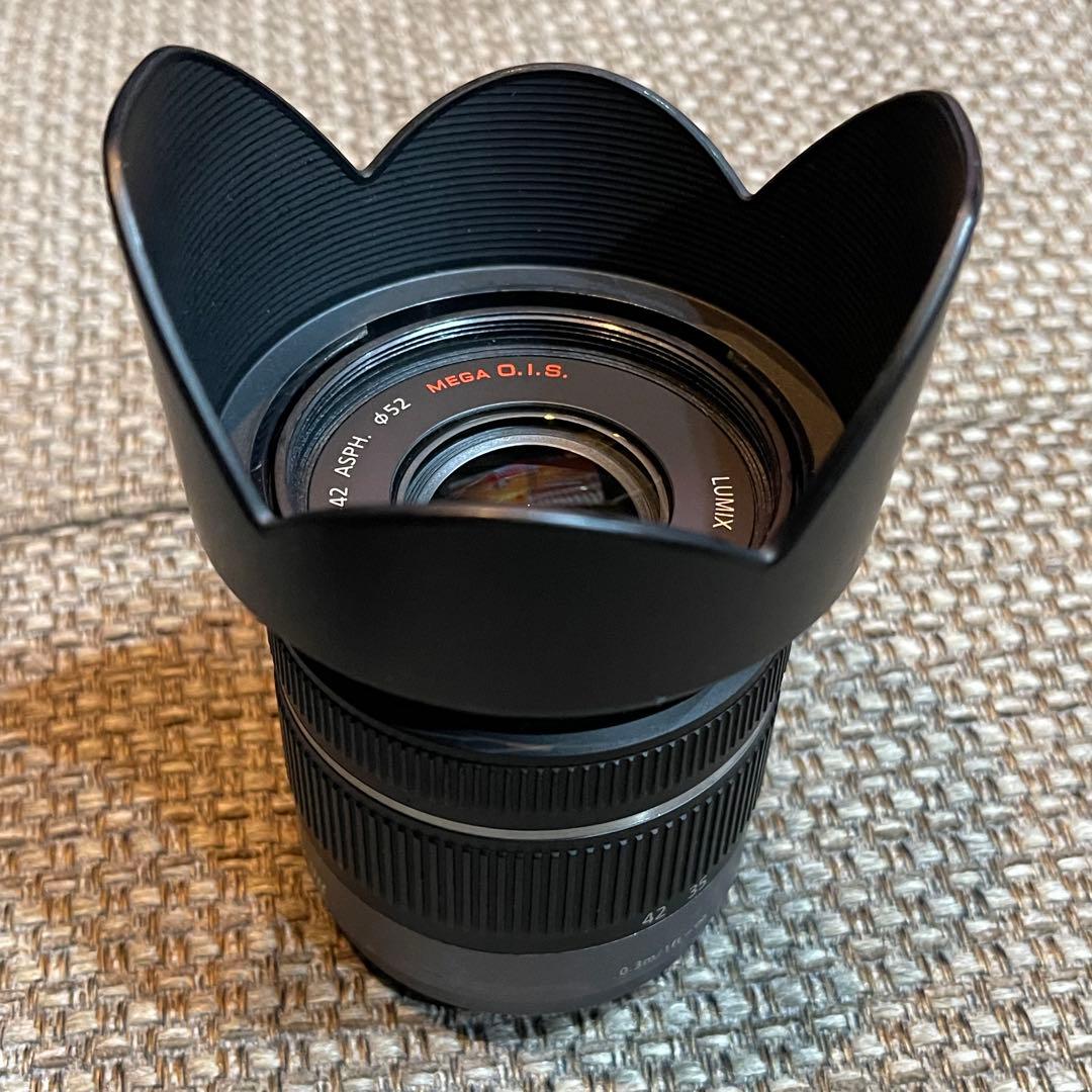 パナソニックマイクロフォーサーズカメラレンズH-FS014042