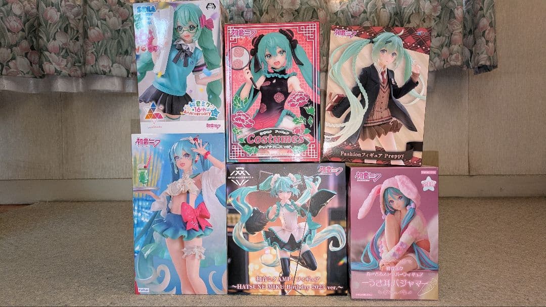 初音ミク　フィギュア　6種セット