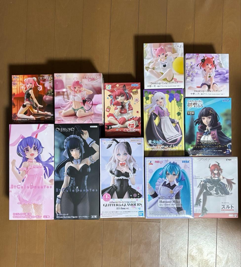 期間限定価格　最新 他　美少女プライズフィギュア　12点まとめ売り