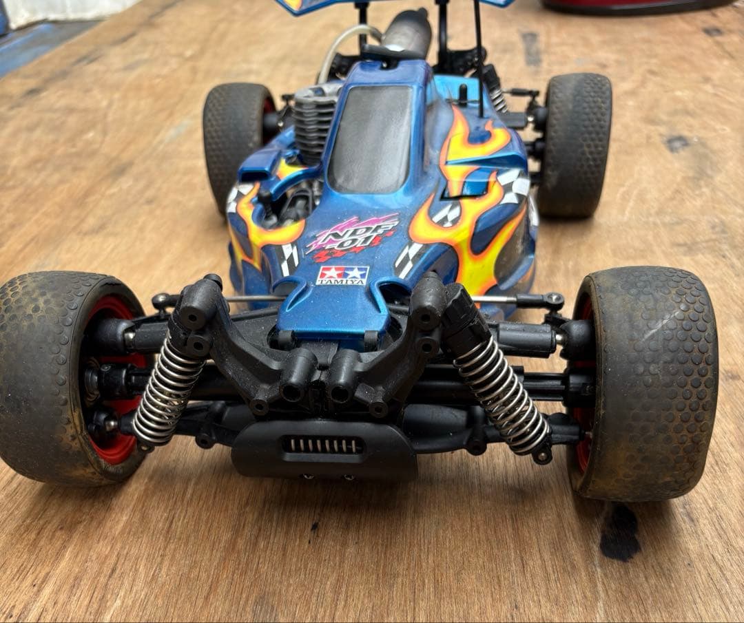 L*y様 ジャンク　タミヤオフロードカー　NDF-01　ナイトロサンダー　エンジ