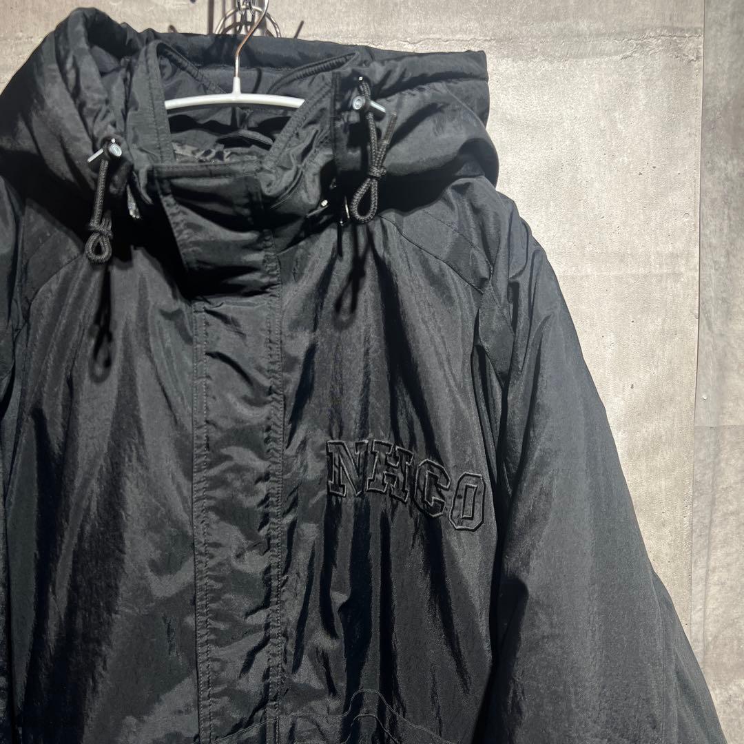 ネイバーフッドNEIGHBORHOOD 黒ブラックフード付きジャケット Lサイズ