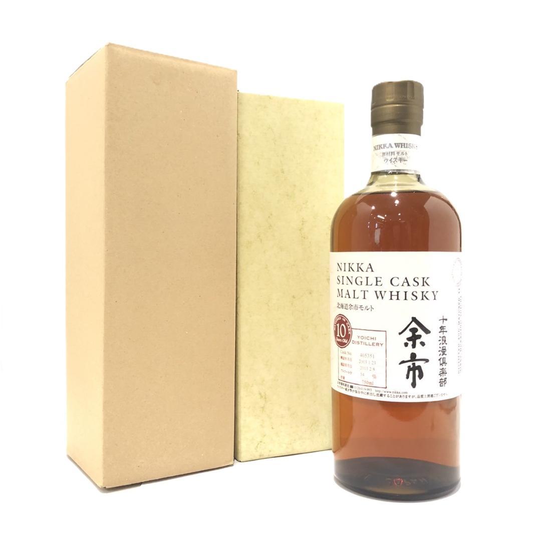 オールドボトル ニッカ 余市十年浪漫倶楽部 2003-2013 モルトウィスキー