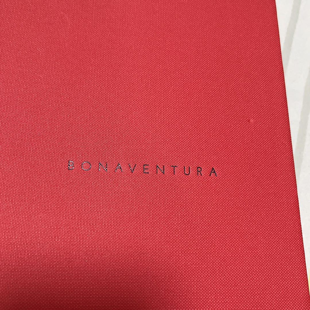 新品　ボナベンチュラ　BONAVENTURA ピンク レザー 手帳型ケース本革