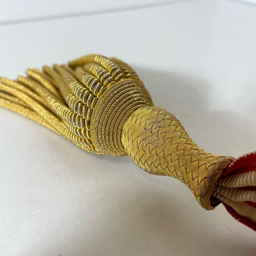 #XG495 当時物・大礼服・飾帯・サッシュ・ケース付・日本軍・旧日本軍・軍服