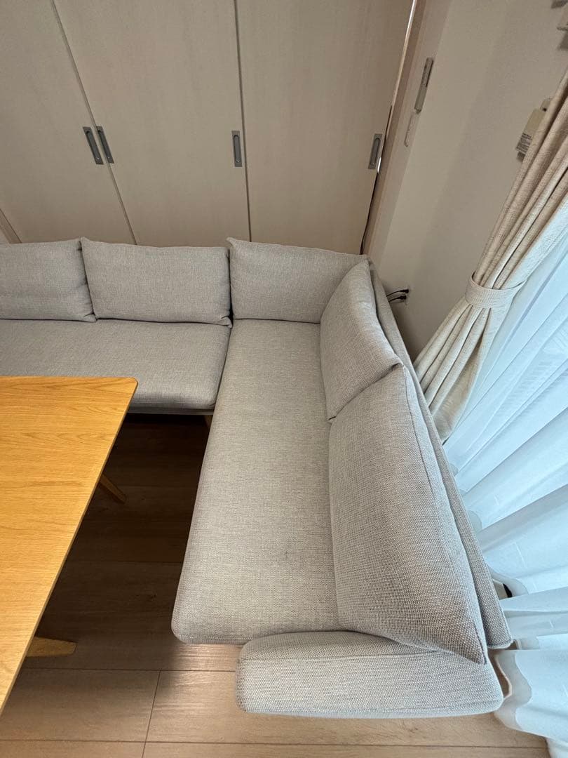 【セットで9万円】unico LOM ダイニング 3点セット②