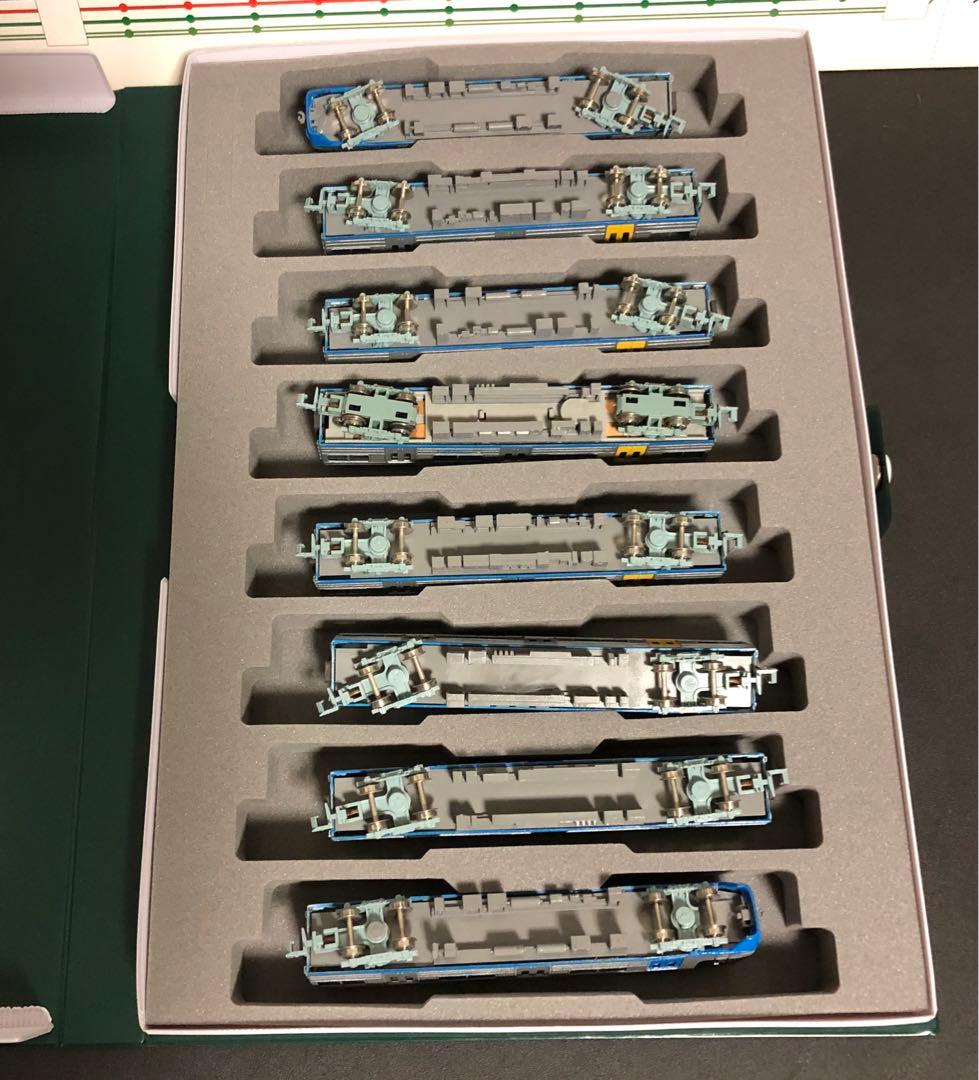 管理番号1602 北総9100形Nゲージ イエロートレイン金属製キット組立品8両