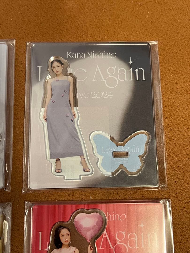 西野カナ　2024 Love Again アクスタ　アクリルスタンド　4種
