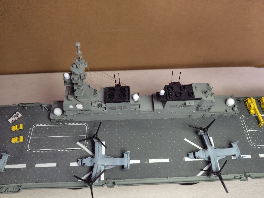 フジミ 海上自衛隊 ＤＤＨ 181 「ひゅうが」1/350 完成模型