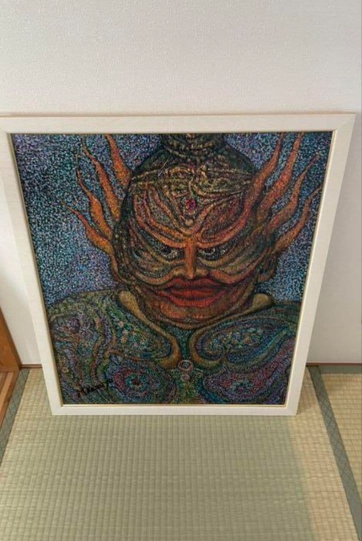 「癒し〜広目天〜」松下和代 氏 作