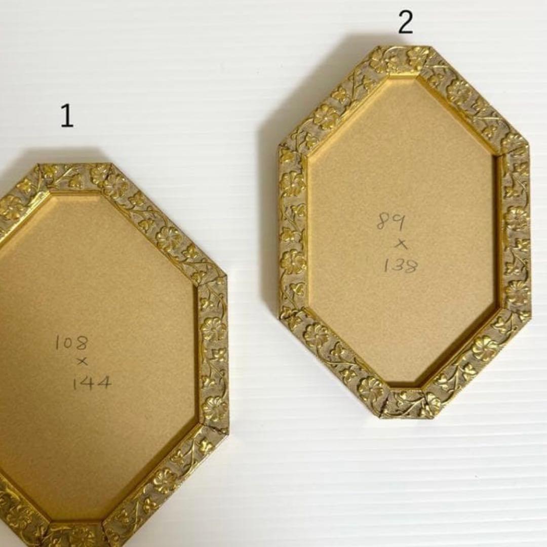 Atmosphere　チェコ　ヴィンテージ額縁　アンティーク　ミニ額 B