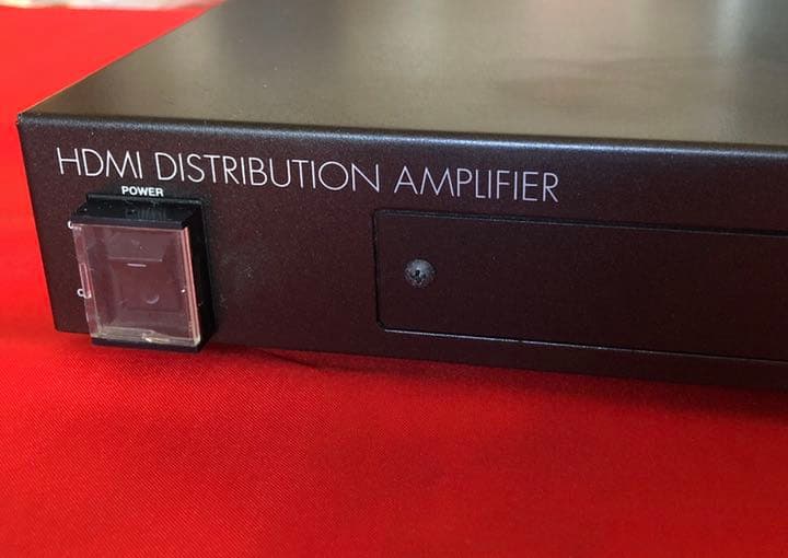 VAC-5002HDMI-A HDMI信号2入力切換機能付HDMI5分配器②