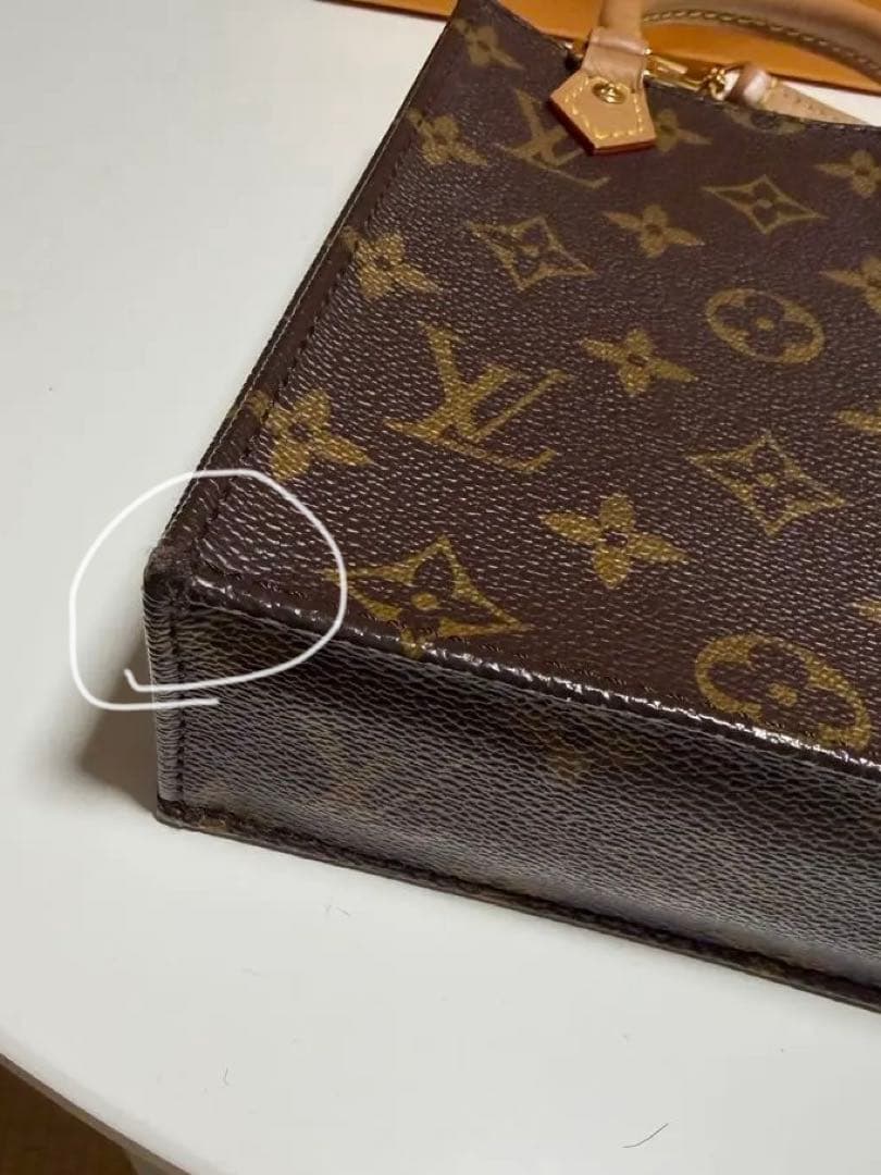 LOUIS VUITTON モノグラムショルダーバッグ サックプラ ミニ