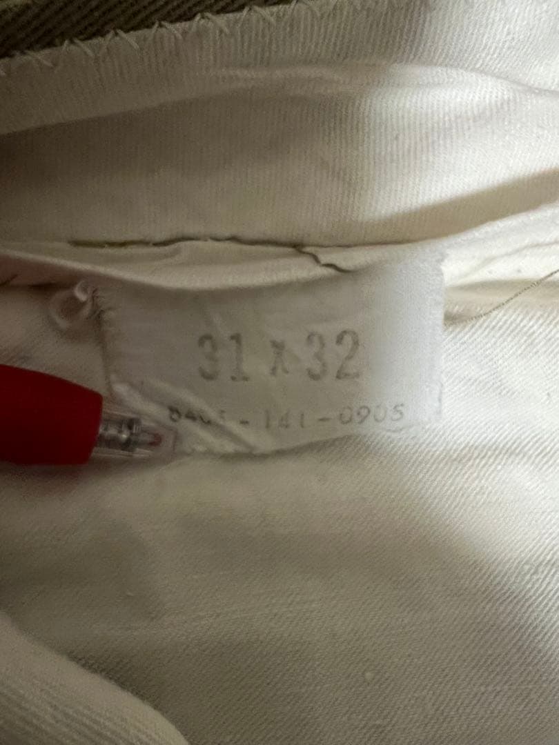 【良品】1960s us army W31 L32 チノパン ゴールデンサイズ