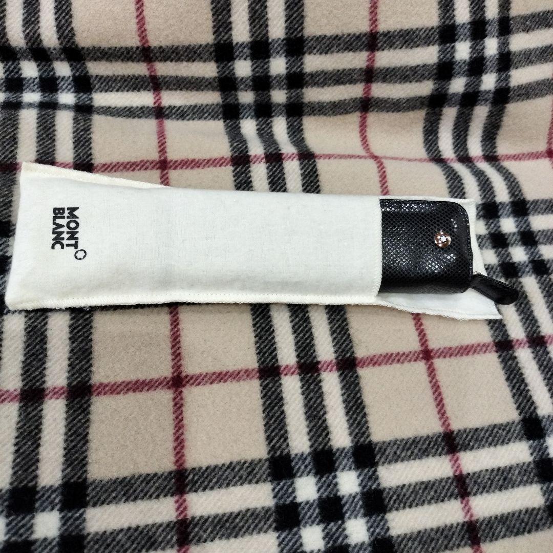 Mont Blanc Generationボールペン黒とケース 黒