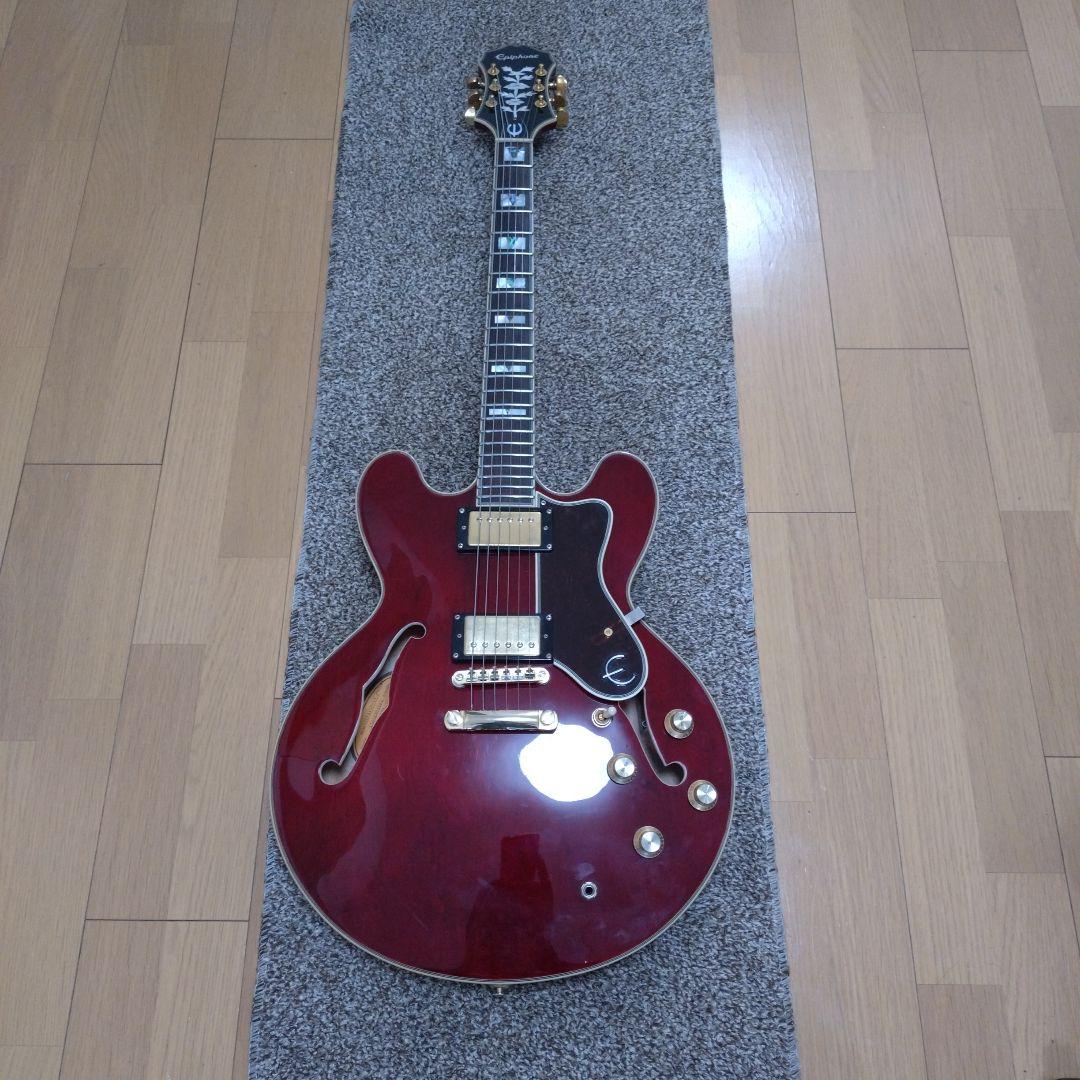 Epiphone シェラトン2pro セミアコ エレキギター