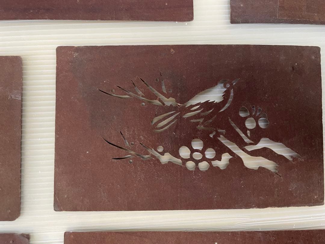 和菓子　すり込み用型紙　41枚セット